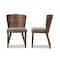 Baxton Studio Sparrow Brown And "Gravel" Wood Modern Dining Chair 96-4644 - alternate 5